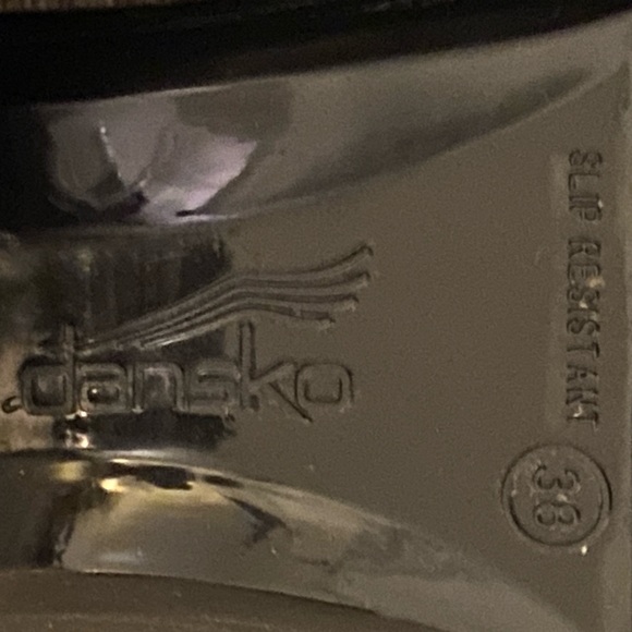 Black Dansko Work Wear Slip Resistant Clogs Women’s Sz 38 - Picture 5 of 8